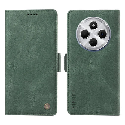 YIKATU YK-005 For Xiaomi Redmi 14C 4G Case PU Leather Wallet Phone Cover Skin Touch Feeling