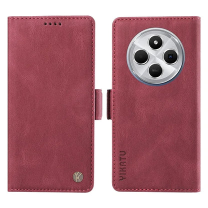 YIKATU YK-005 For Xiaomi Redmi 14C 4G Case PU Leather Wallet Phone Cover Skin Touch Feeling