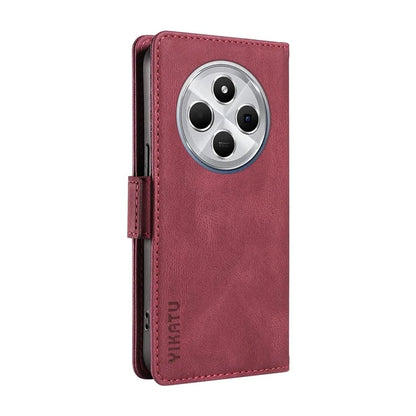YIKATU YK-005 For Xiaomi Redmi 14C 4G Case PU Leather Wallet Phone Cover Skin Touch Feeling