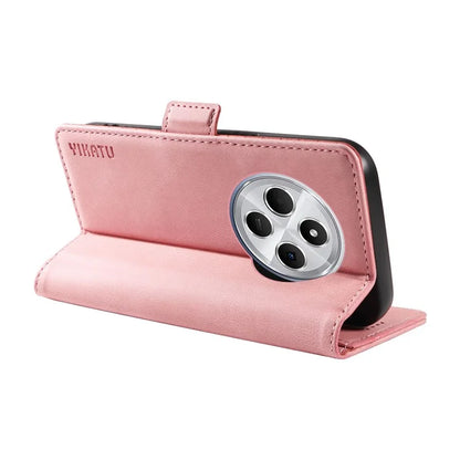 YIKATU YK-005 For Xiaomi Redmi 14C 4G Case PU Leather Wallet Phone Cover Skin Touch Feeling