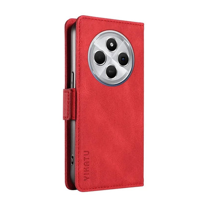 YIKATU YK-005 For Xiaomi Redmi 14C 4G Case PU Leather Wallet Phone Cover Skin Touch Feeling