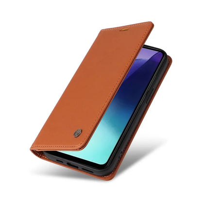 YIKATU YK-001 For Xiaomi Redmi 14C 4G Case Stand Leather Phone Cover Strong Magnetic Closure