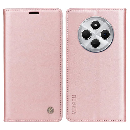 YIKATU YK-001 For Xiaomi Redmi 14C 4G Case Stand Leather Phone Cover Strong Magnetic Closure