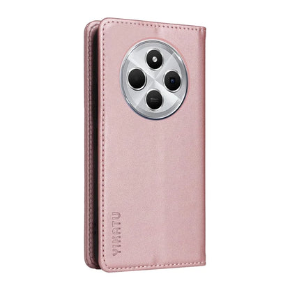 YIKATU YK-001 For Xiaomi Redmi 14C 4G Case Stand Leather Phone Cover Strong Magnetic Closure