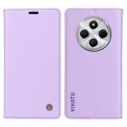 YIKATU YK-001 For Xiaomi Redmi 14C 4G Case Stand Leather Phone Cover Strong Magnetic Closure