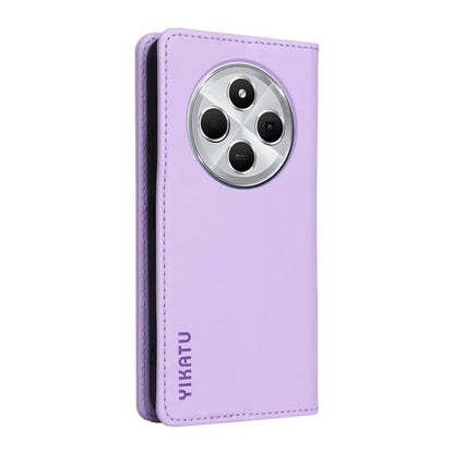 YIKATU YK-001 For Xiaomi Redmi 14C 4G Case Stand Leather Phone Cover Strong Magnetic Closure