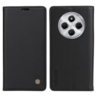 YIKATU YK-001 For Xiaomi Redmi 14C 4G Case Stand Leather Phone Cover Strong Magnetic Closure