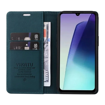 YIKATU YK-001 For Xiaomi Redmi 14C 4G Case Stand Leather Phone Cover Strong Magnetic Closure