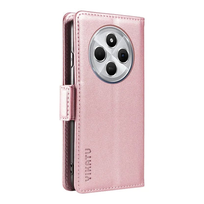 YIKATU YK-003 For Xiaomi Redmi 14C 4G Case Wallet Stand Leather Phone Cover Side Buckle