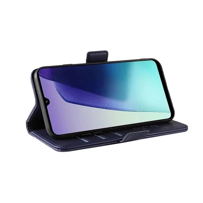 YIKATU YK-003 For Xiaomi Redmi 14C 4G Case Wallet Stand Leather Phone Cover Side Buckle