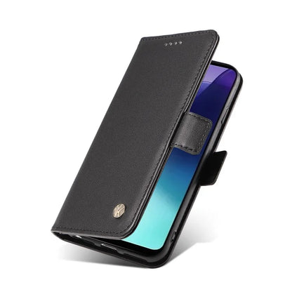 YIKATU YK-003 For Xiaomi Redmi 14C 4G Case Wallet Stand Leather Phone Cover Side Buckle