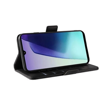 YIKATU YK-003 For Xiaomi Redmi 14C 4G Case Wallet Stand Leather Phone Cover Side Buckle