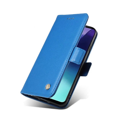 YIKATU YK-003 For Xiaomi Redmi 14C 4G Case Wallet Stand Leather Phone Cover Side Buckle