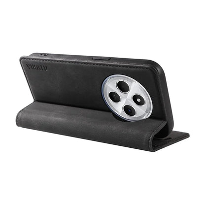 YIKATU YK-004 For Xiaomi Redmi 14C 4G Case Leather Skin-Touch Phone Cover Magnetic Auto-Absorbed