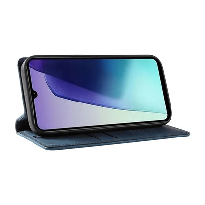 YIKATU YK-004 For Xiaomi Redmi 14C 4G Case Leather Skin-Touch Phone Cover Magnetic Auto-Absorbed