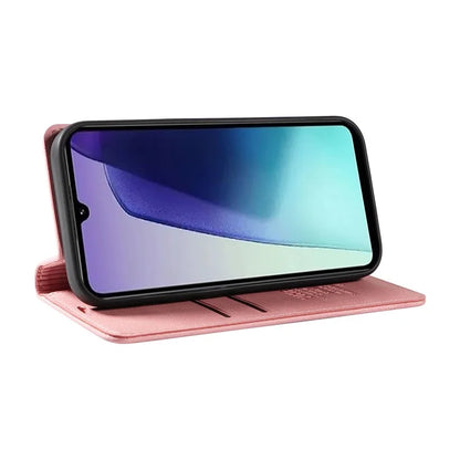 YIKATU YK-004 For Xiaomi Redmi 14C 4G Case Leather Skin-Touch Phone Cover Magnetic Auto-Absorbed