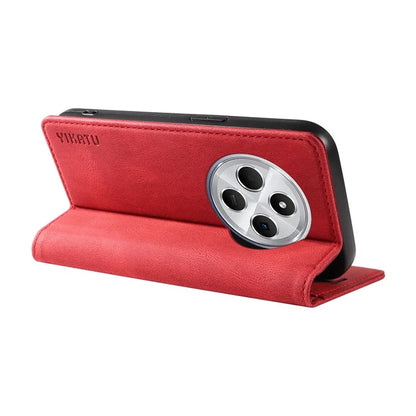 YIKATU YK-004 For Xiaomi Redmi 14C 4G Case Leather Skin-Touch Phone Cover Magnetic Auto-Absorbed