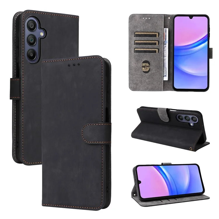 For Samsung Galaxy A16 5G Wallet Case RFID Blocking PU Leather Cover Stand View