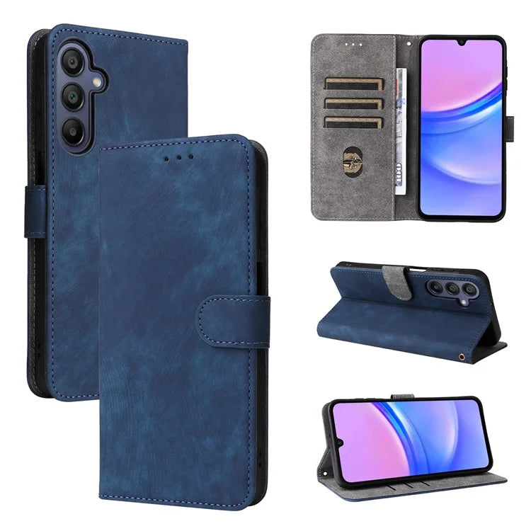 For Samsung Galaxy A16 5G Wallet Case RFID Blocking PU Leather Cover Stand View