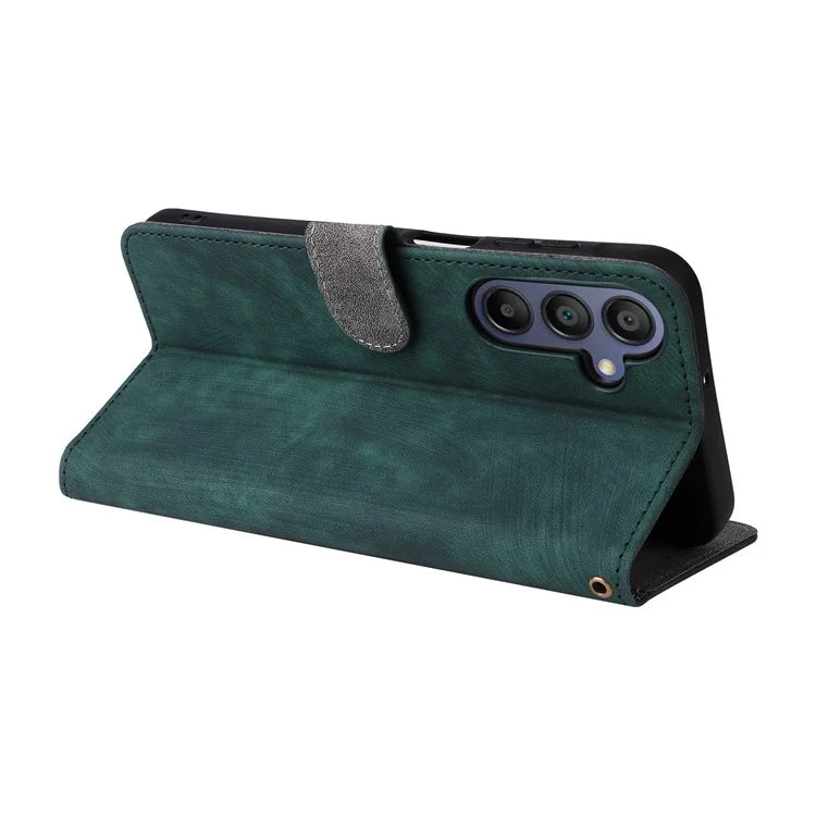 For Samsung Galaxy A16 5G Wallet Case RFID Blocking PU Leather Cover Stand View