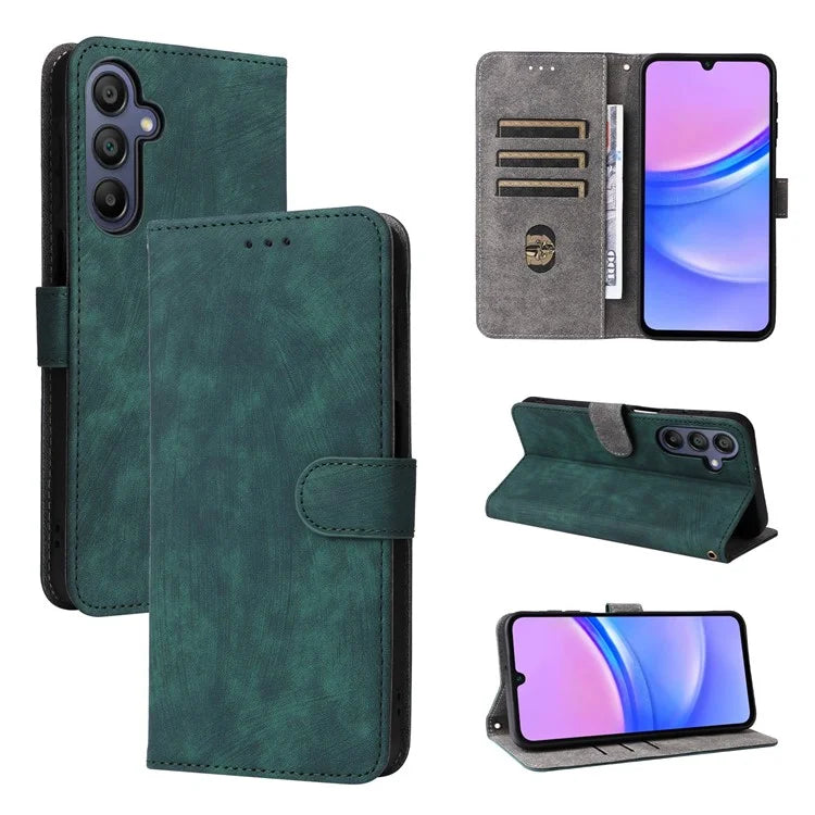 For Samsung Galaxy A16 5G Wallet Case RFID Blocking PU Leather Cover Stand View