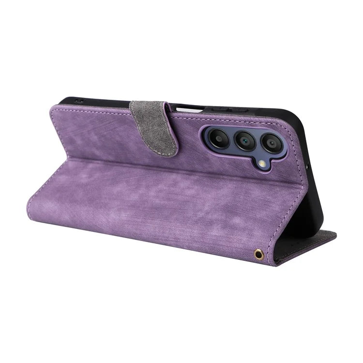 For Samsung Galaxy A16 5G Wallet Case RFID Blocking PU Leather Cover Stand View