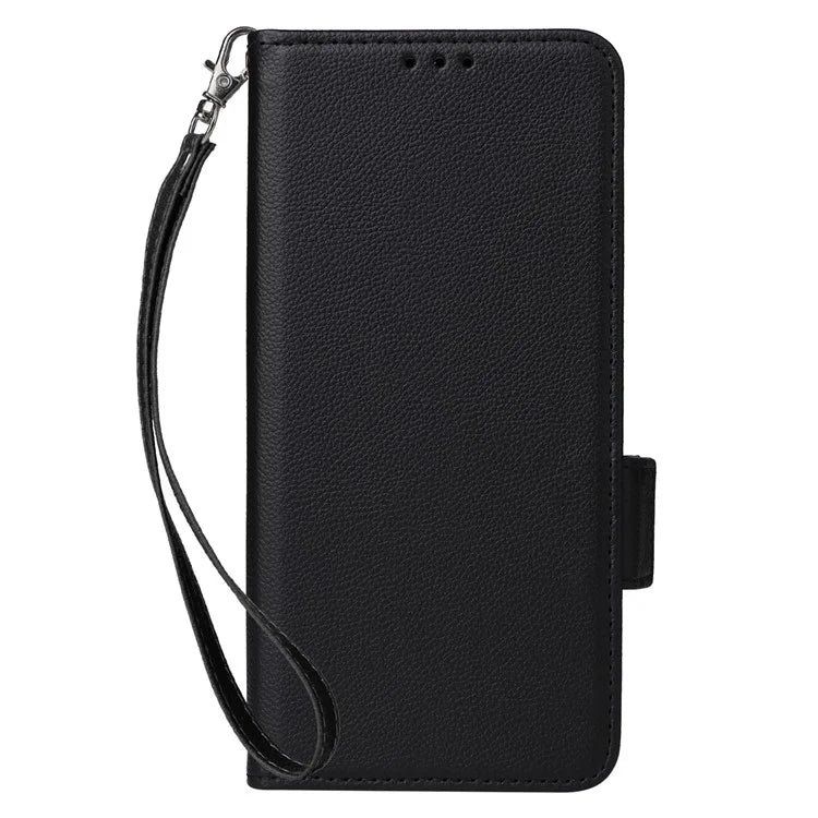 For Samsung Galaxy A16 5G Case Litchi Texture PU Leather Wallet Flip Phone Cover