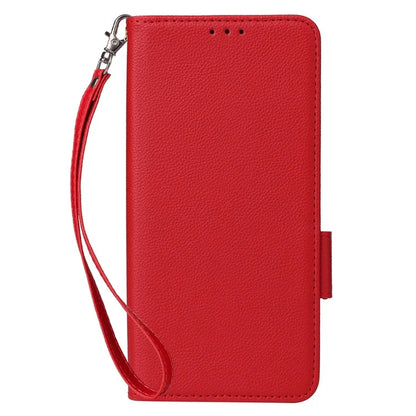 For Samsung Galaxy A16 5G Case Litchi Texture PU Leather Wallet Flip Phone Cover