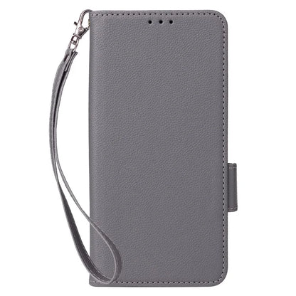 For Samsung Galaxy A16 5G Case Litchi Texture PU Leather Wallet Flip Phone Cover