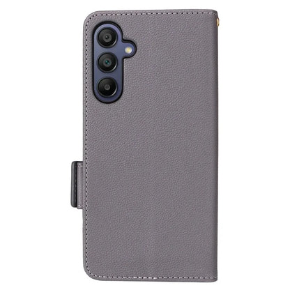 For Samsung Galaxy A16 5G Case Litchi Texture PU Leather Wallet Flip Phone Cover