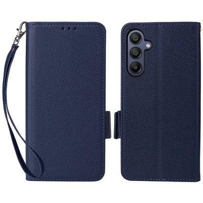 For Samsung Galaxy A16 5G Case Litchi Texture PU Leather Wallet Flip Phone Cover