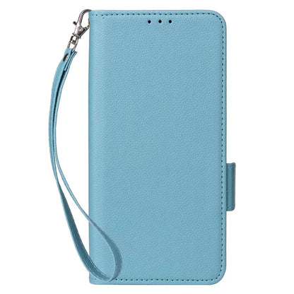 For Samsung Galaxy A16 5G Case Litchi Texture PU Leather Wallet Flip Phone Cover