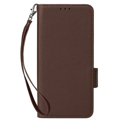 For Samsung Galaxy A16 5G Case Litchi Texture PU Leather Wallet Flip Phone Cover