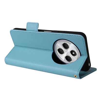 For Xiaomi Redmi 14C 4G Case Litchi Texture PU Leather Wallet Flip Phone Cover