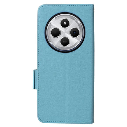 For Xiaomi Redmi 14C 4G Case Litchi Texture PU Leather Wallet Flip Phone Cover