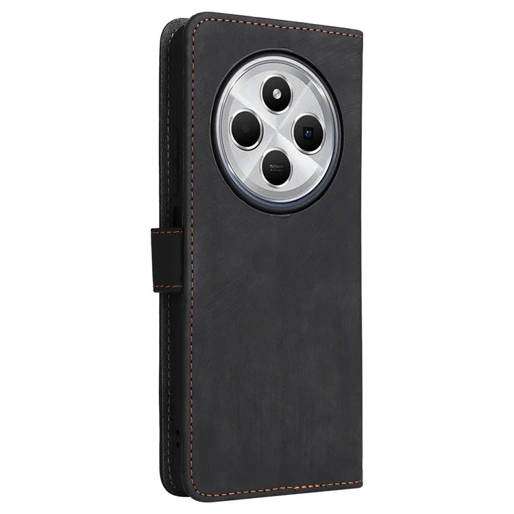 For Xiaomi Redmi 14C 4G Wallet Case RFID Blocking PU Leather Cover Stand View