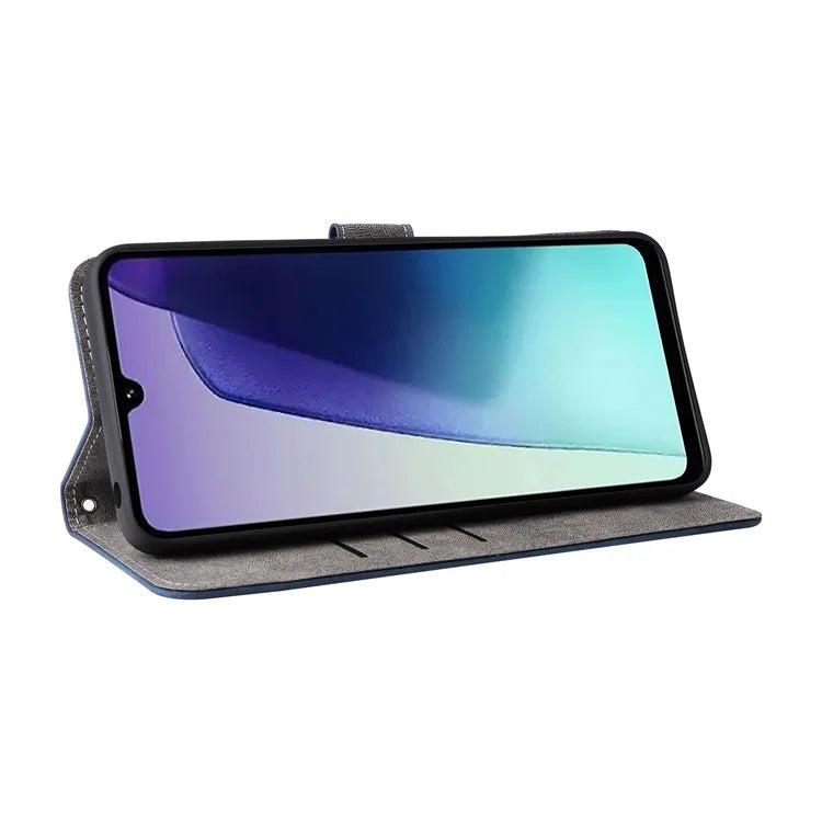 For Xiaomi Redmi 14C 4G Wallet Case RFID Blocking PU Leather Cover Stand View