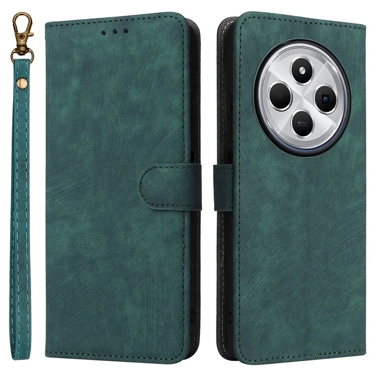 For Xiaomi Redmi 14C 4G Wallet Case RFID Blocking PU Leather Cover Stand View