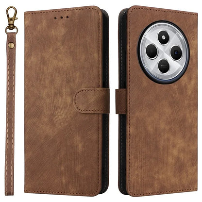 For Xiaomi Redmi 14C 4G Wallet Case RFID Blocking PU Leather Cover Stand View