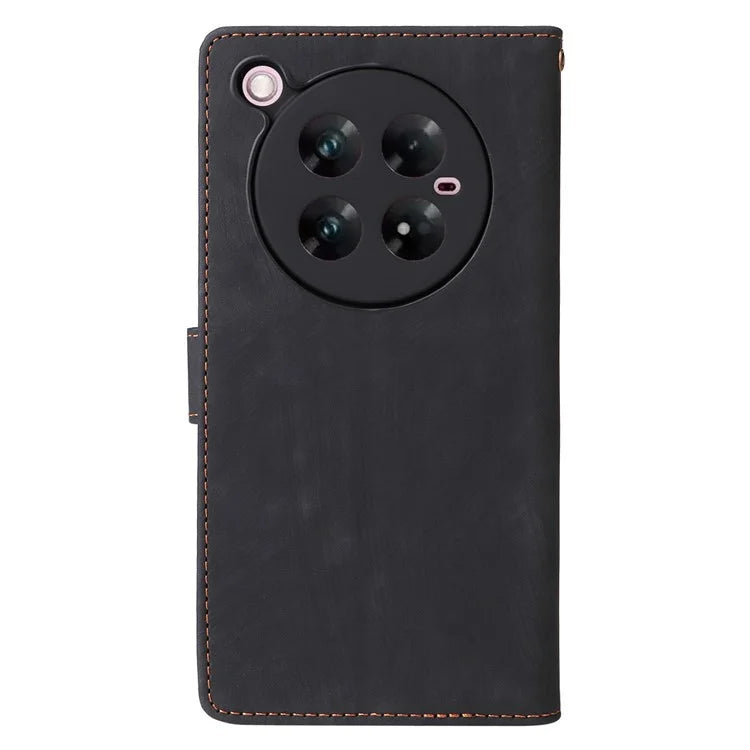 For Infinix Zero 40 4G / X6860 Wallet Case RFID Blocking PU Leather Cover Stand View