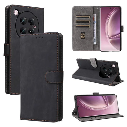 For Infinix Zero 40 4G / X6860 Wallet Case RFID Blocking PU Leather Cover Stand View