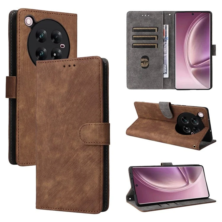 For Infinix Zero 40 4G / X6860 Wallet Case RFID Blocking PU Leather Cover Stand View