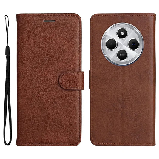 KT Leather Series-2 for Xiaomi Redmi 14C 4G Case Solid Color Leather Phone Cover Wallet Stand