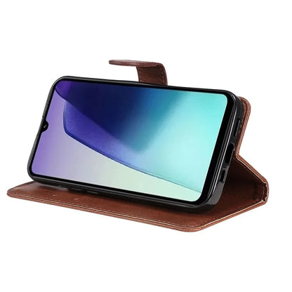 KT Leather Series-2 for Xiaomi Redmi 14C 4G Case Solid Color Leather Phone Cover Wallet Stand