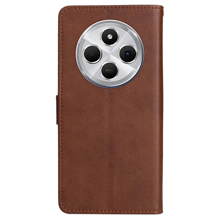 KT Leather Series-2 for Xiaomi Redmi 14C 4G Case Solid Color Leather Phone Cover Wallet Stand