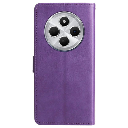 KT Leather Series-2 for Xiaomi Redmi 14C 4G Case Solid Color Leather Phone Cover Wallet Stand