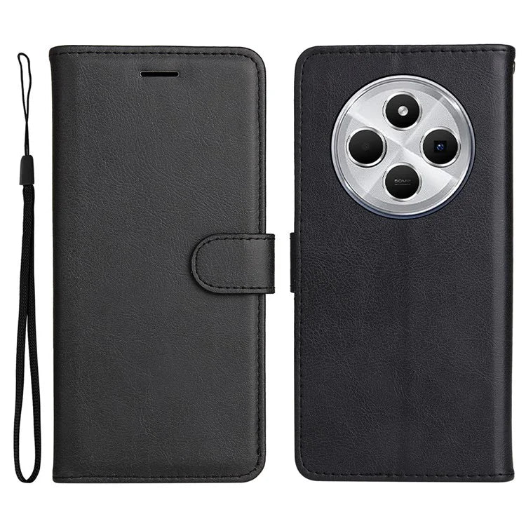 KT Leather Series-2 for Xiaomi Redmi 14C 4G Case Solid Color Leather Phone Cover Wallet Stand