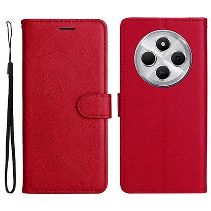 KT Leather Series-2 for Xiaomi Redmi 14C 4G Case Solid Color Leather Phone Cover Wallet Stand