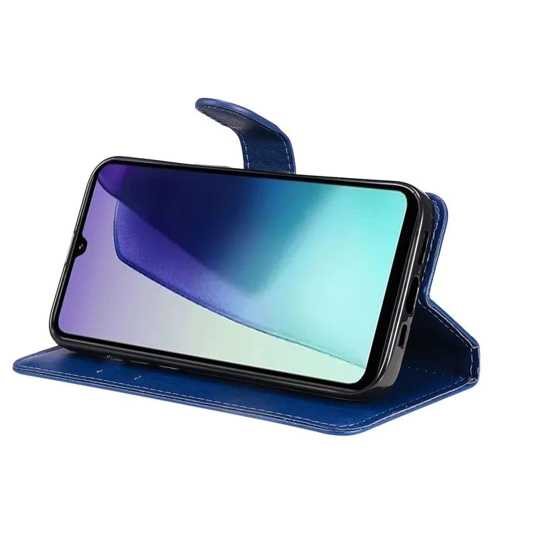 KT Leather Series-2 for Xiaomi Redmi 14C 4G Case Solid Color Leather Phone Cover Wallet Stand