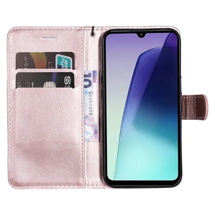 KT Leather Series-2 for Xiaomi Redmi 14C 4G Case Solid Color Leather Phone Cover Wallet Stand